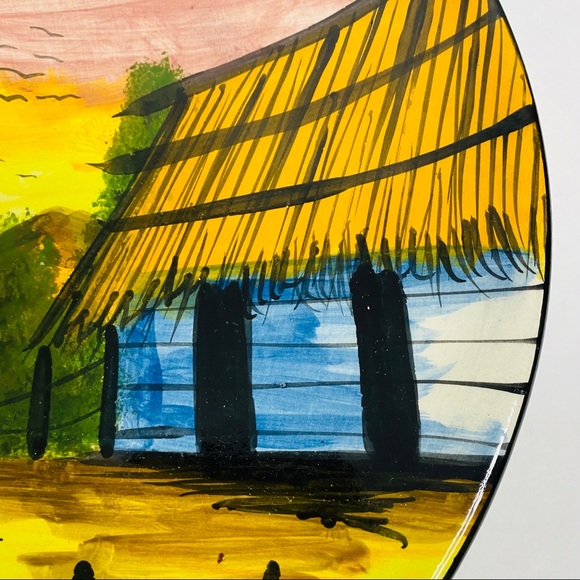 Republica Domimicana 13” Wall Colorful Decor Plate - Picture 5 of 8